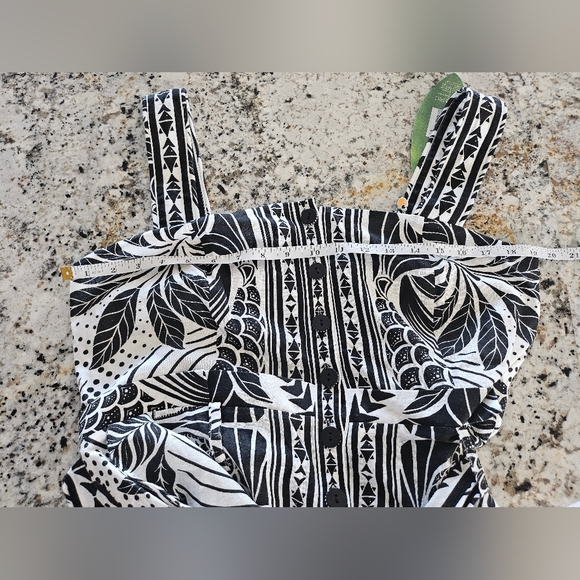 Farm Rio Linen Blend Romper - Picture 9 of 13